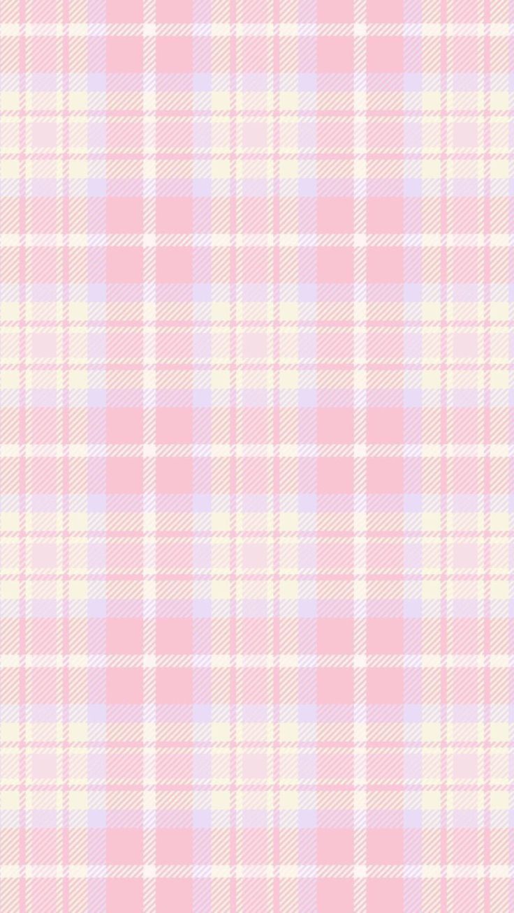 a pink and white plaid pattern that looks like it has been made into a wallpaper