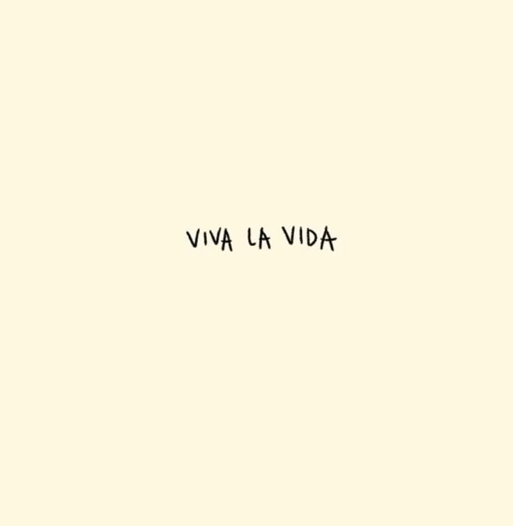 Vivir Tattoo, Viva La Vida Tattoo, Coldplay Tattoo, Maching Tattoos, Lyric Tattoos, Petite Tattoos, Subtle Tattoos, Tattoo Designs And Meanings, Aesthetic Tattoo