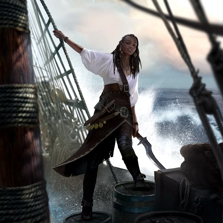 Seasoned Captain | Elder Scrolls | Fandom Look Gatsby, Pirate Aesthetic, Female Pirate, Pirate Garb, Pirate Books, Kaptan Jack Sparrow, Pirate Queen, Pirate Art, Heroic Fantasy