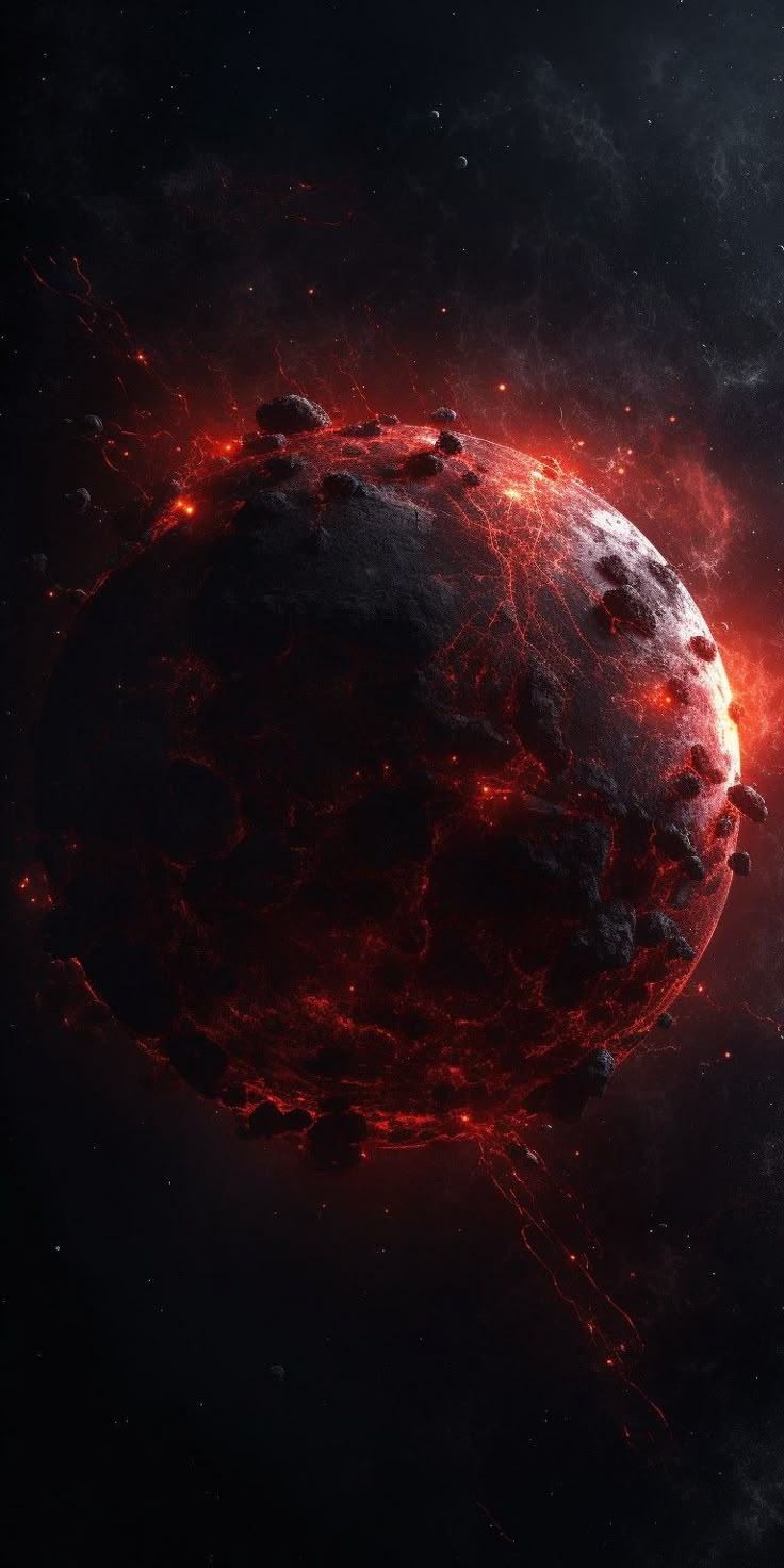 Destroyed Planet Art, Dark Planet Aesthetic, Planet Wallpaper Aesthetic, Planet Destruction, Looks Rave, Rave Aesthetic Wallpaper, Burning Planet, Destroyed Planet, Fire Planet