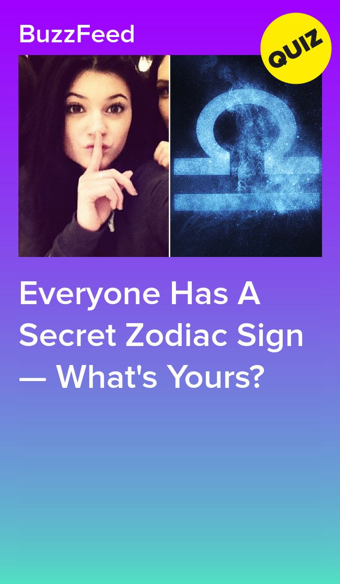 two pictures with the words everyone has a secret zodiac sign - what's yours?