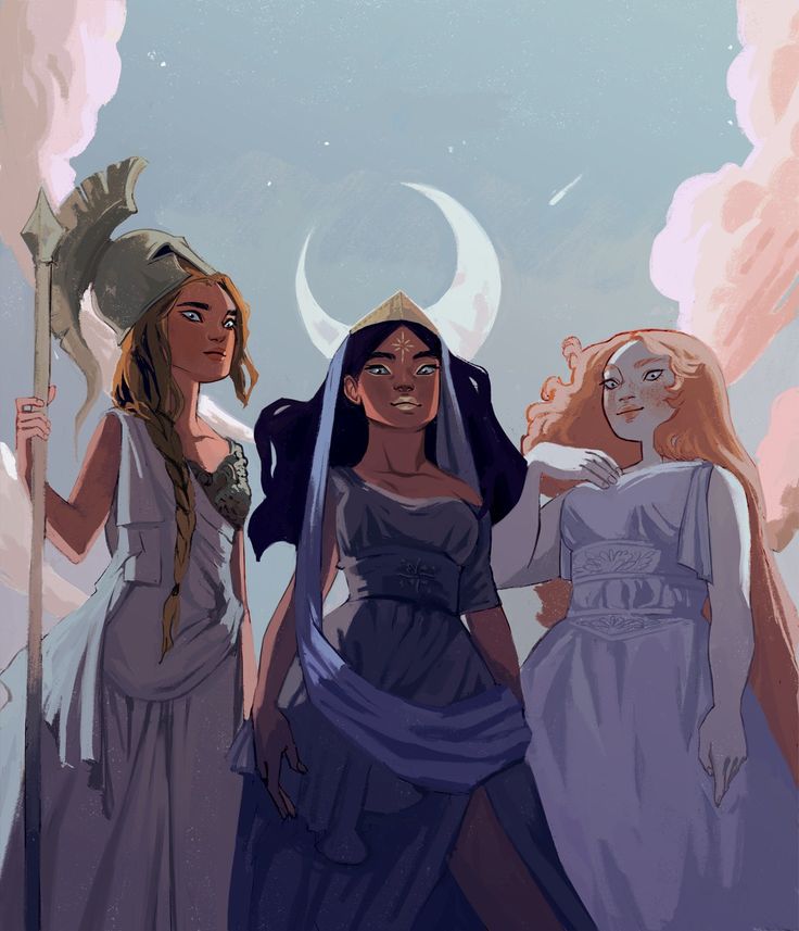 Modern Greek Gods Art, Pjo Gods Fanart, Greek Goddess Fanart, Greek Mythology Character Design, Greek Goddess Art Drawing, Greek God Fanart, Amazons Greek Mythology, Greek Gods Fanart, Greek Mythology Fanart