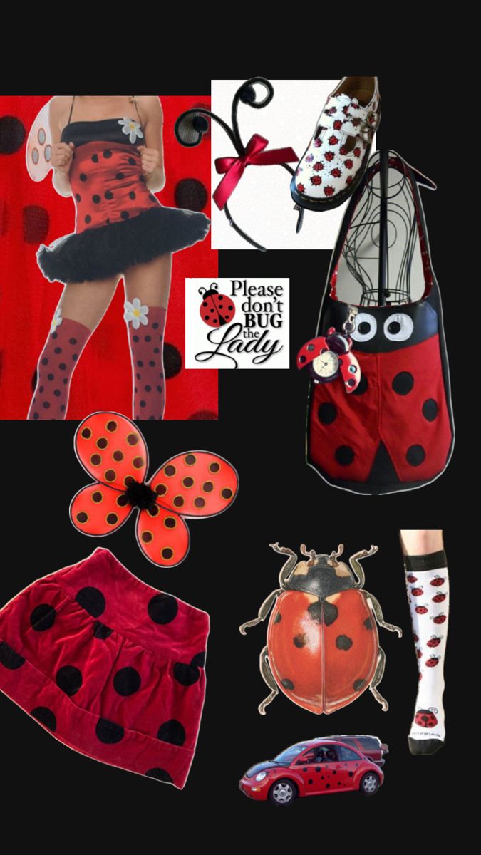 Ladybird Halloween, Marinette Doll, Ladybug Outfits, Ladybug Costume, Funky Outfits, Halloween Inspo, Photoshoot Concept, Cool Halloween Costumes, Fall Holidays