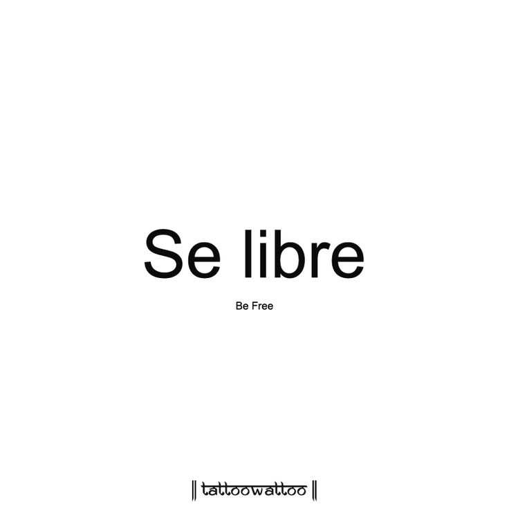 the words se libre are in black and white