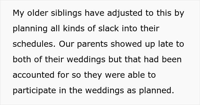 a poem written in black and white with the words'my older siblings have adjusted to this by planning all kinds of slack into their schedules