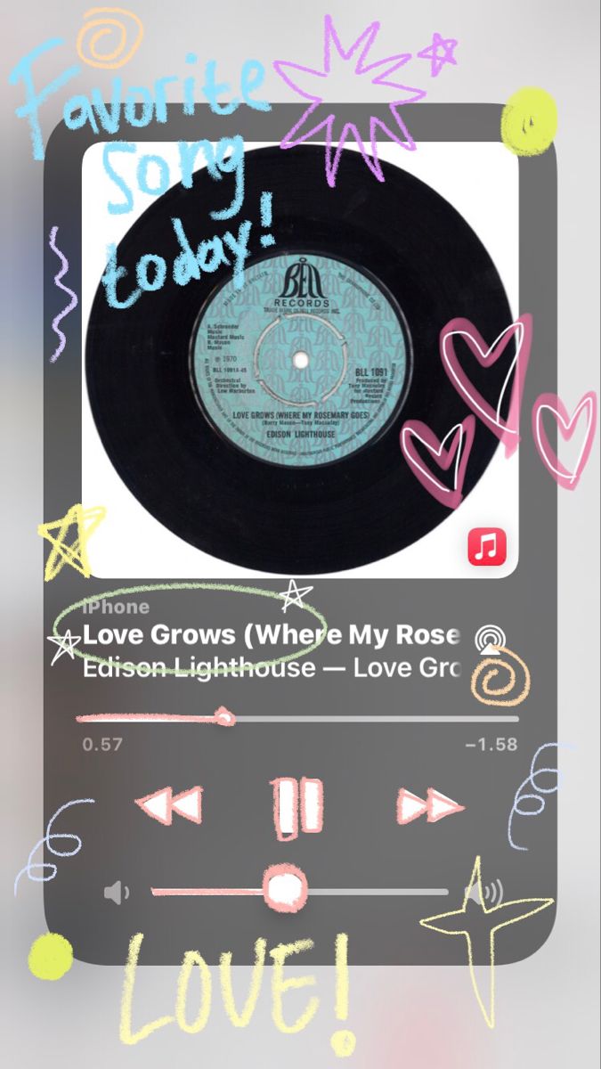 an old record with the words love grows where my rose is on it's side