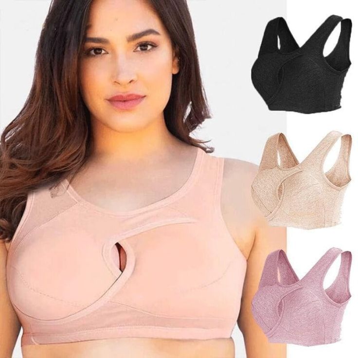 Introducing Women's Anti-Sagging Wirefree Bra, designed with a unique criss-cross front for robust yet gentle bust support. Key Features: The innovative cross design and superior fabric effectively elevate and support your bust, diminishing the look of sagging and offering relief from back discomfort. Wide, elastic straps stay securely on your shoulders without slipping. The inner comfort band ensures steady and snug support, even when reclining. Crafted from premium cotton to prevent red marks, Balcony Window, Bra Hacks, Better Body, Support Design, New Bra, Shopping Deals, Life Expectancy, Window Styles, Pretty Clothes