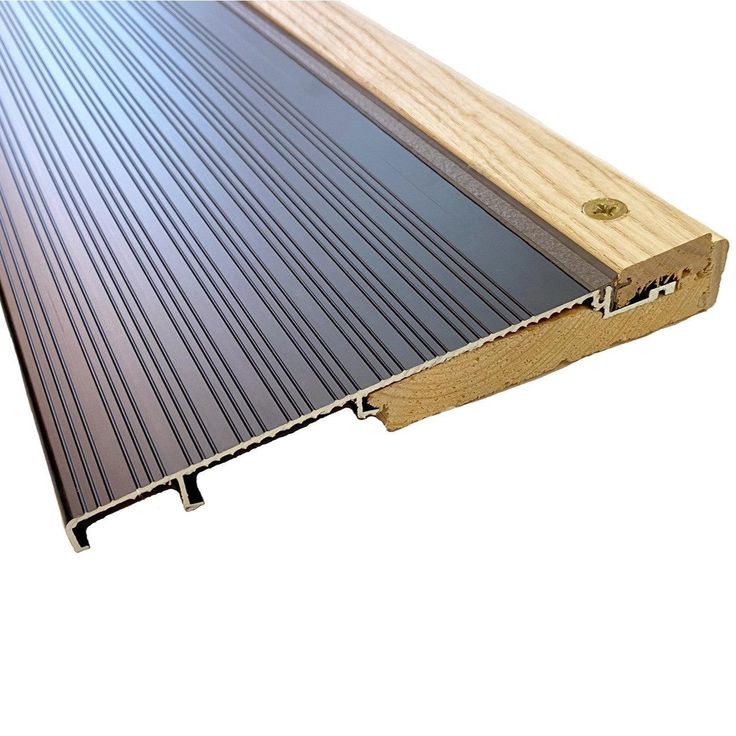 72" x 8" Inswing Threshold - Pease Doors: The Door Store Exterior Door Threshold, Door Sweeps, House Repair, Entryway Door, Fiberglass Entry Doors, Door Weather Stripping, Grand Entryway, Door Sweep, Prehung Doors