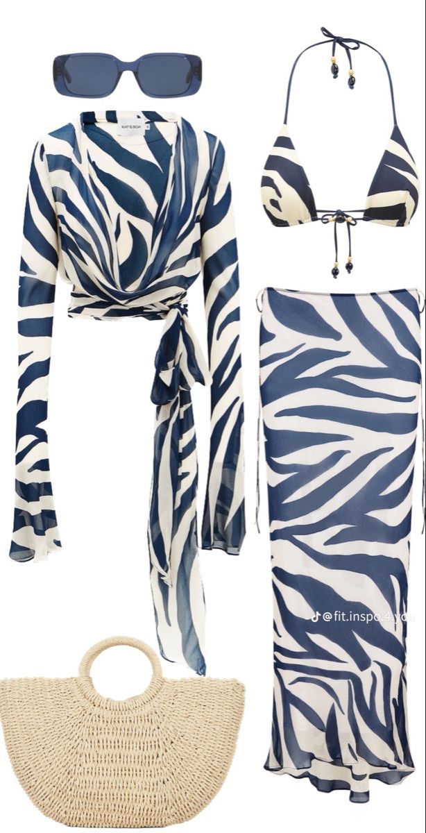 Mexico Vacation Outfits Cancun Resort Wear, Hm Outfits, Holiday Outfits Summer, Vacation Fits, Vacay Outfits, Beach Wear Outfits, Effortlessly Chic Outfits, Animal Print Fashion, Beachwear Fashion