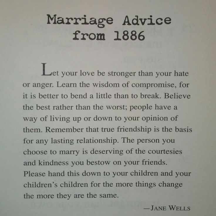 a letter from jane wilson to her husband, marriage advice for him and her