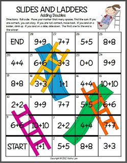 the suds and ladders worksheet for children to learn how to use it