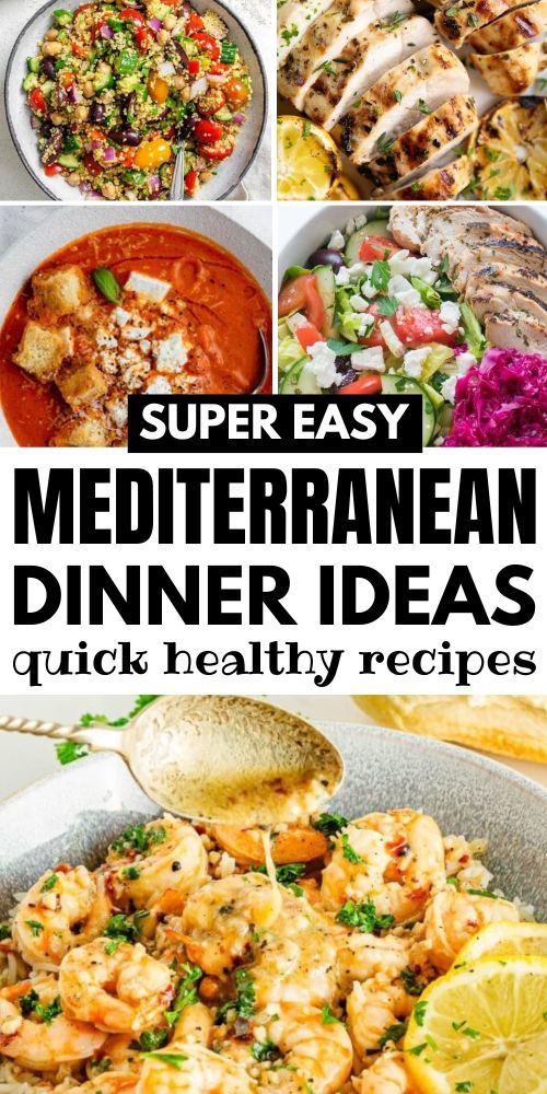 the top ten mediterranean dinner ideas