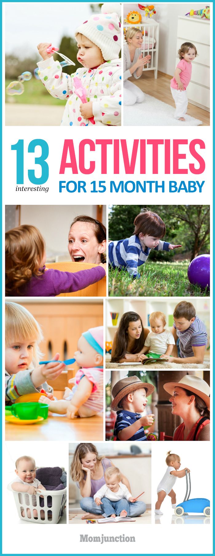 an advertisement for the baby's first month with pictures of babies and their parents