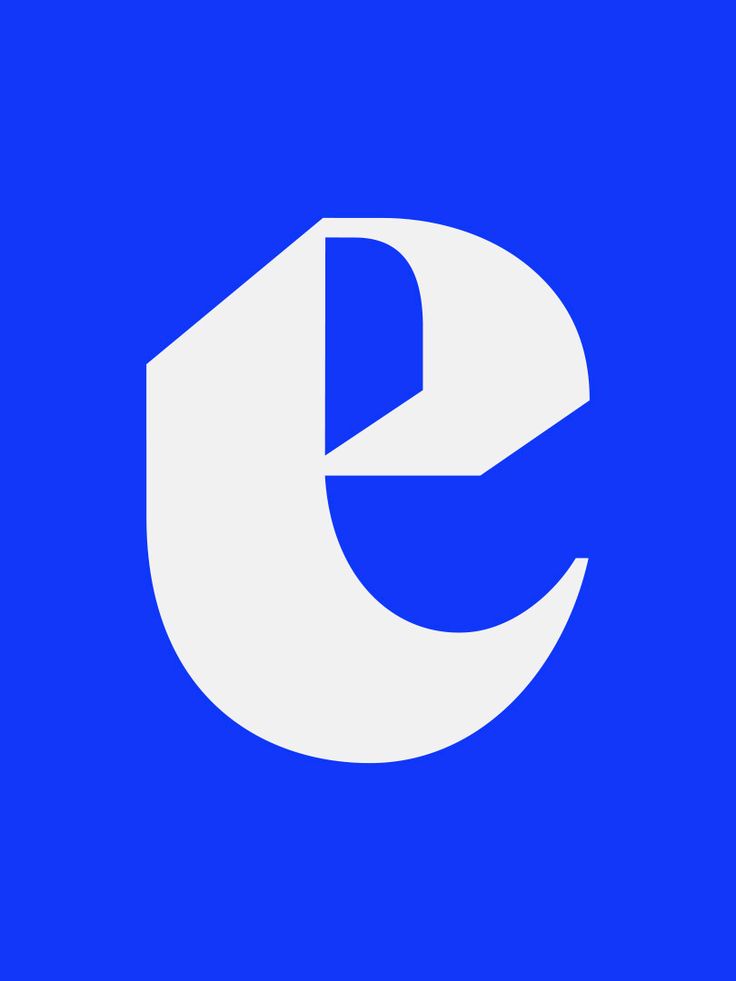 the letter c is shown in white on a blue background