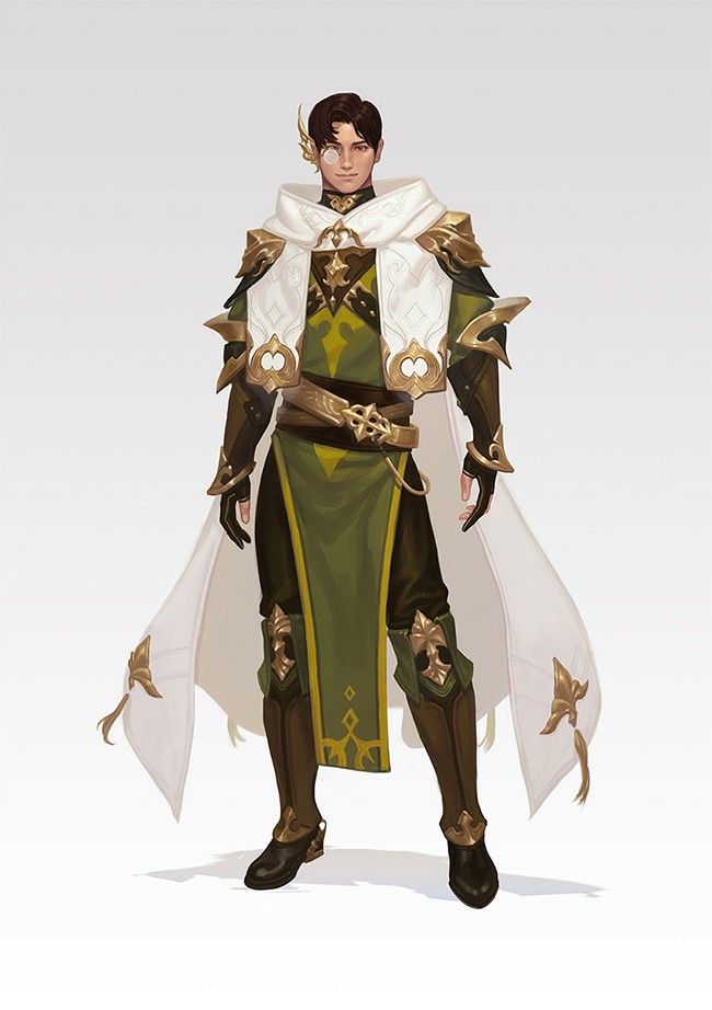 Cleric Character Design Male, Priest Concept Art, Fantasy Scholar, Male Character, White Cover, 캐릭터 드로잉, Dnd Art, Fantasy Costumes, Fantasy Armor