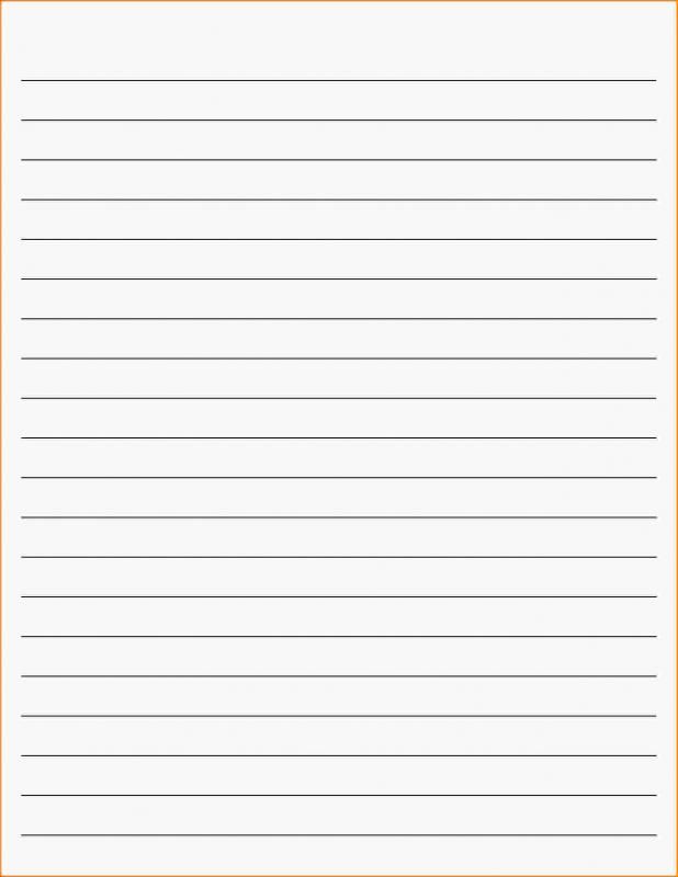 a blank sheet with lines in the middle and one line at the bottom that has been drawn