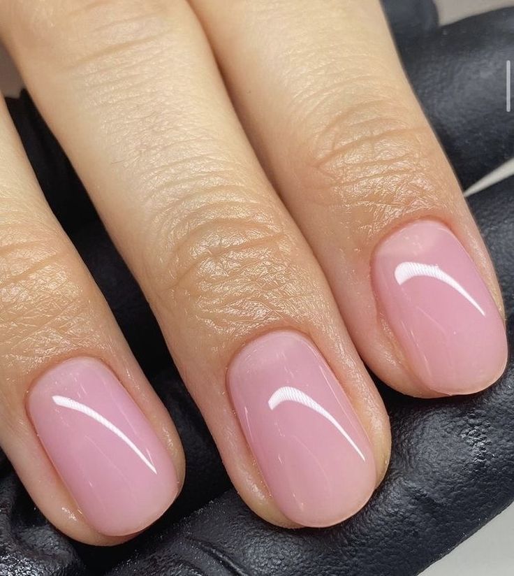 Pink Gel Dip Nails, Bridesmaid Checklist, Natural Nails Gel, Short Pink Nails, Sheer Nails, Pink Gel Nails, Pink Manicure, Pink Acrylic Nails, Neutral Nails