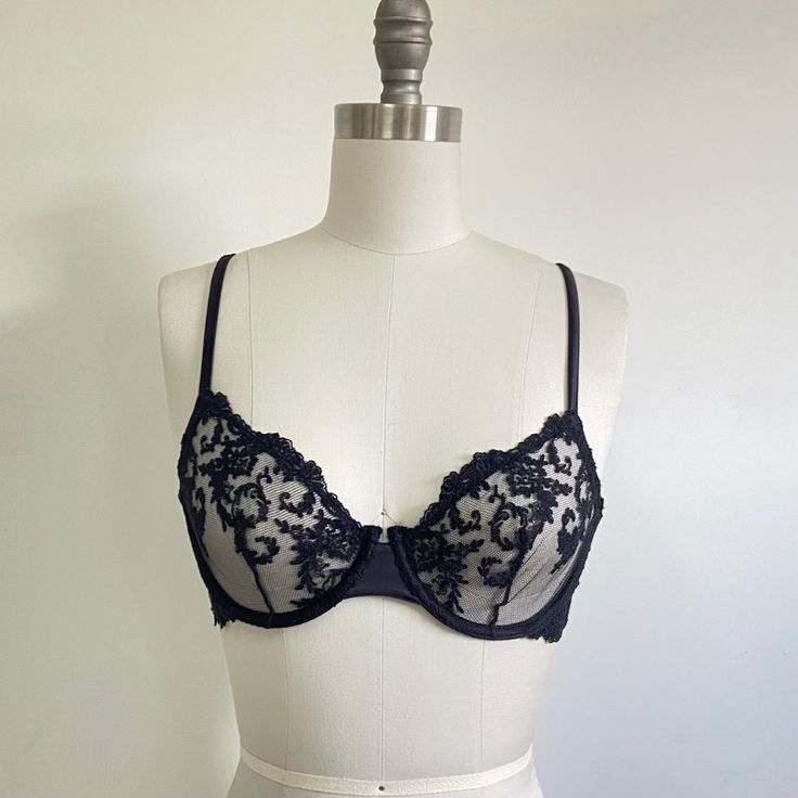 New With Tags, La Perla Floral Vibes Black Lace Bra With Underwire In Size 36b. Details: Unlined Underwire Adjustable Straps Silver Hardware Hook And Eye Closure Sheer Full Coverage Fitted Bra, Sheer Full Cup Bra, Evening Lace Underwire Bra, Sheer Fitted Push-up Bra, Sheer Fitted Underwire Bra, Sheer Push-up Bra, Fitted Sheer Underwire Bra, Evening Underbust Bra, Fitted Lace Bra With Sheer Details