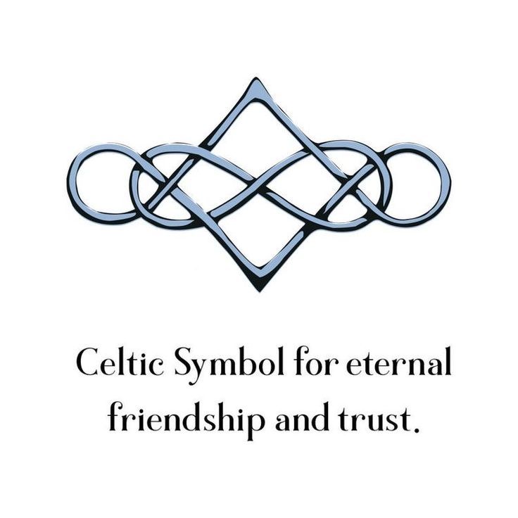 celtic symbol for eternal friend and trust with the words celtic symbol for eternal friend and trust