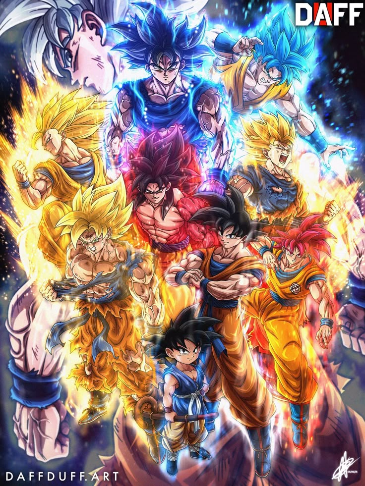 the poster for dragon ball battle