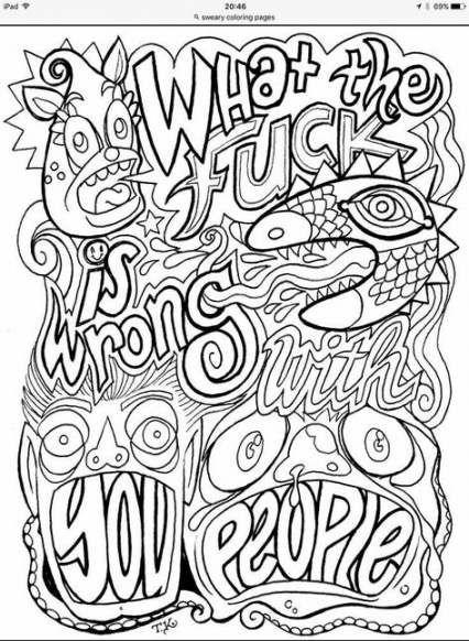 an adult coloring page with the words what do you see?