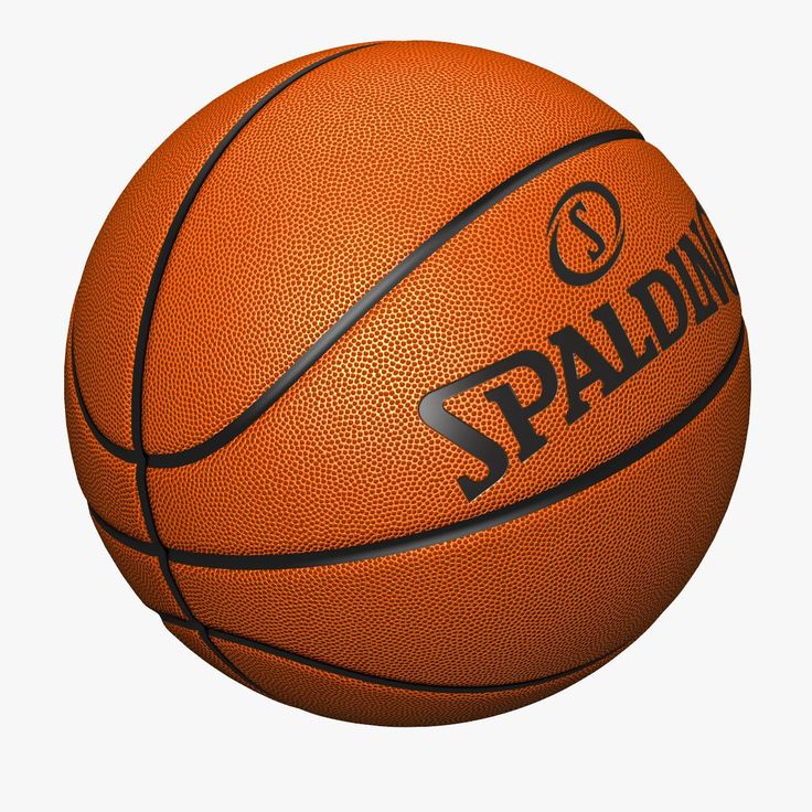 an orange basketball with the word spalding on it sitting in front of a black background