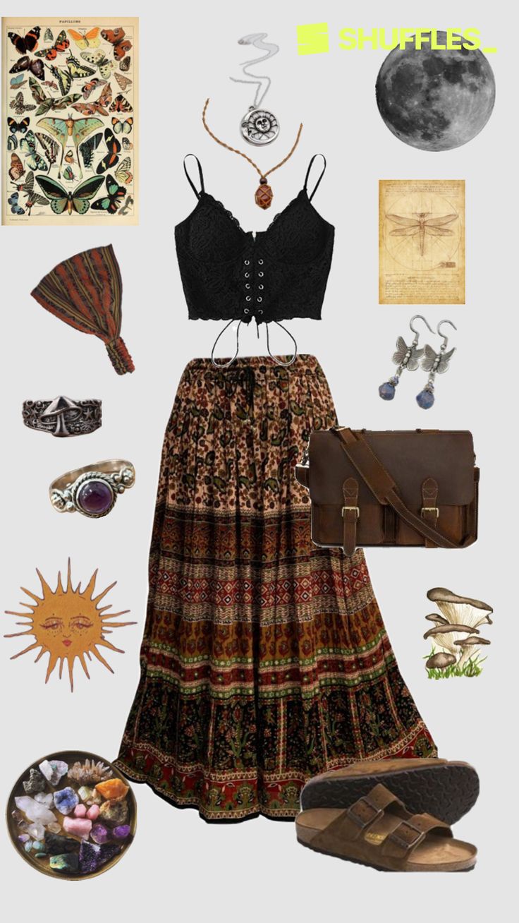 Earthy Outfits, Estilo Hippie, Boho Style Outfits, Hippie Style Clothing, Hippie Outfits, Edgy Outfits, Hippie Style, Connect With People, Your Aesthetic