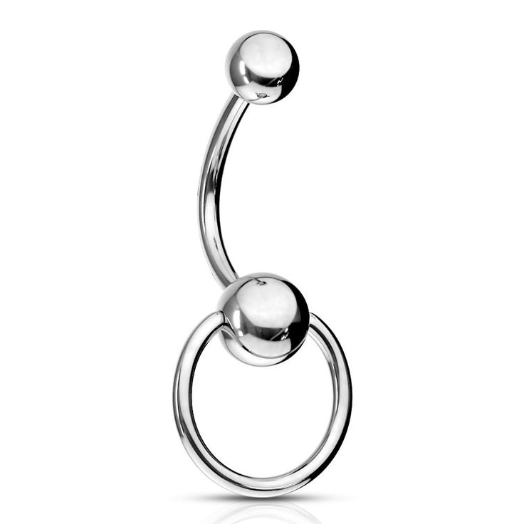 PRICES MAY VARY. STYLE: Faux Captive Bead Ring Style Belly Button Ring MATERIAL: 316L stainless steel GAUGE/BAR THICKNESS: 14GA (1.6mm) BARBELL LENGTH: 7/16" (11mm) Belly Button Piercing Ring, Piercing For Men, Belly Button Piercing Rings, Captive Bead Ring, Pretty Knives, Piercing Ring, Body Jewelry Piercing, Belly Button Ring, Belly Button Piercing