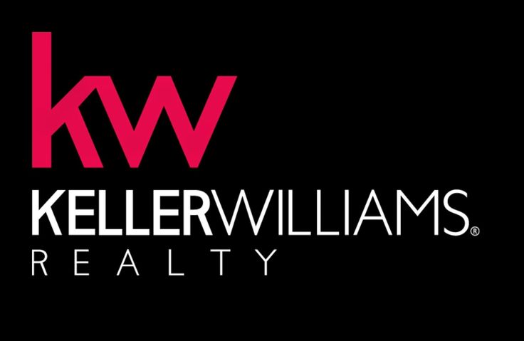 the logo for keller williams realty, which is located in front of a black background