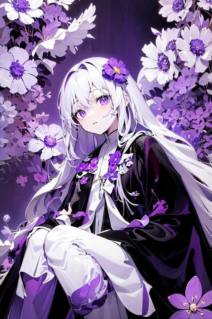 The Best Anime, Purple Eyes, Best Anime, White Hair, Cute Anime, Anime Character, Character Art, Books Wattpad, Anime Art