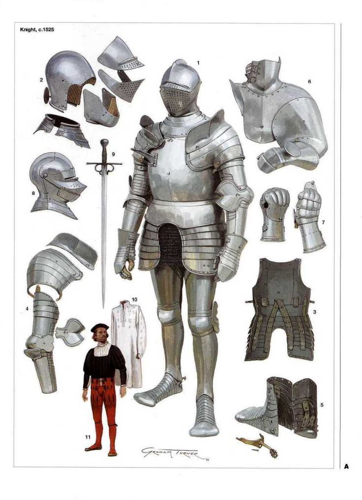 a paper model of a knight with armor and helmet on it's head, standing next to other items