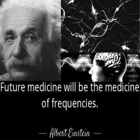 albert einstein quote about medicine and the human brain, with images of people in black and white