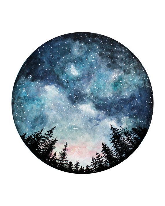 there is no planet b sticker with trees in the foreground and stars in the background