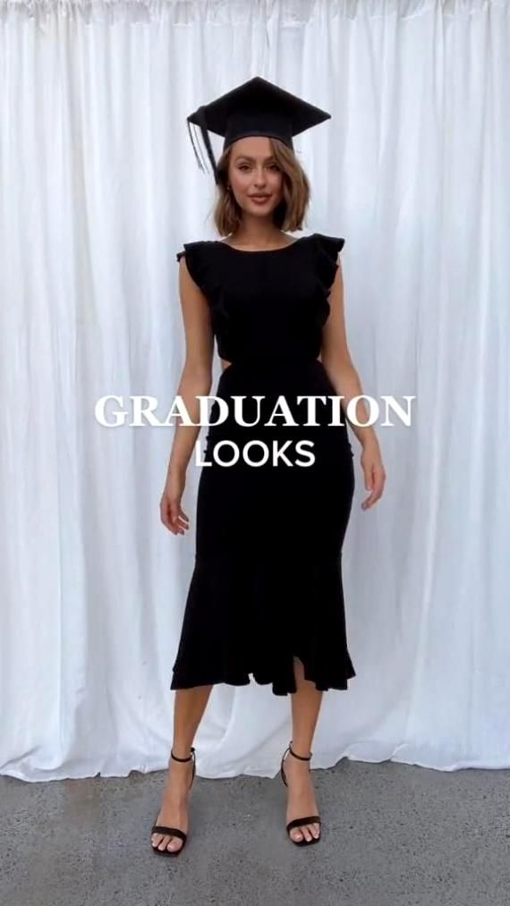 [AffiliateLink] 63 Drop-Dead Graduation Outfits Tricks This Winter You Wish Knew Sooner #bestofpetalAndpup Graduation Outfits For Women College, Dress For Graduation Day, College Graduation Outfit Ideas Dresses, Classy Graduation Outfit, University Graduation Dresses, Outfit Ideas University, Cute Graduation Dresses, Convocation Dress, College Grad Dresses