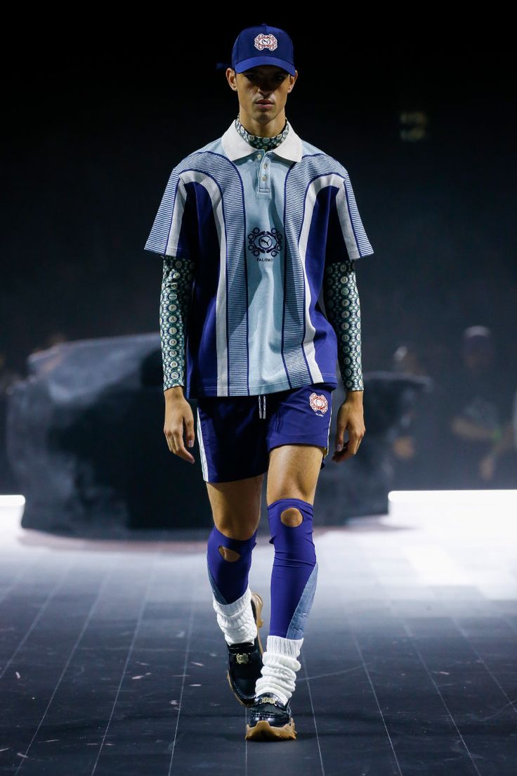 PUMA SS23 High Fashion Sportswear, Sportswear Runway, Adidas Runway, Puma Sportswear, Sport Street Style, Fashionable Sportswear, Sports Fashion Editorial, Sportswear Men, Fashion Sportswear