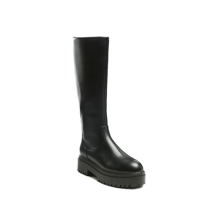 London Rag-Axle Boot Get all polished and cozy this winter sporting the Axle snow boot by London Rag. The knee-high boot comes constructed with top quality vegan leather and platform lug sole with addition block heel for reliable support. Winter Knee-high Platform Boots With Lug Sole, Casual Winter Knee-high Boots With Lug Sole, Casual Knee-high Boots With Lug Sole For Winter, Winter Knee-high Combat Boots With Lug Sole, Knee-high Platform Boots With Lug Sole For Work, Winter Workwear Platform Boots With Lug Sole, Winter Workwear Mid-calf Boots With Lug Sole, Winter Knee-high Boots With Lug Sole For Workwear, Winter Workwear Knee-high Boots With Lug Sole