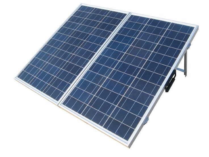 a solar panel on top of a white background