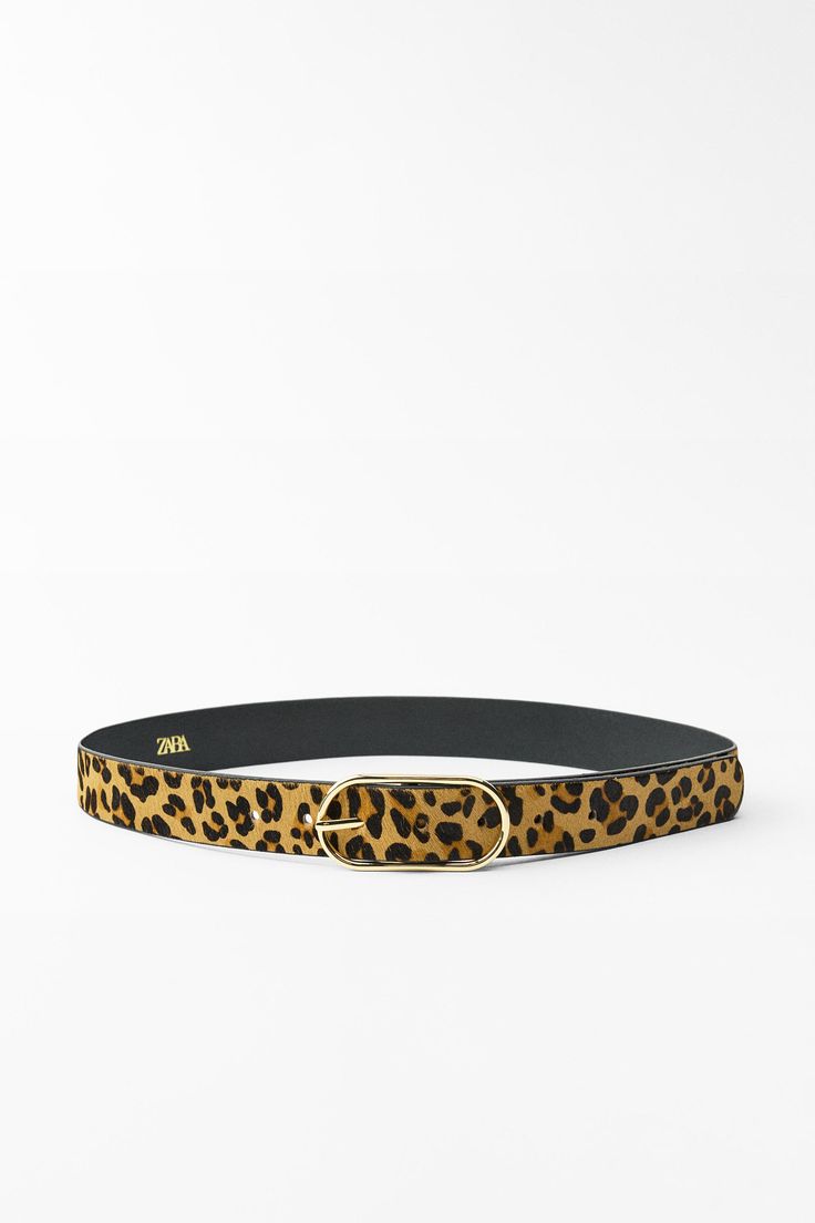 ANIMAL PRINT LEATHER BELT Cheetah Print Belt Outfit, Leopard Print Belt, Zebra Belt, Leopard Belt, Black Leather Belts With Gold-tone Hardware, Leopard Print Rectangular Shoulder Bag With Gold-tone Hardware, Cargo Shirts, Trench Jacket, Shorts Co Ord