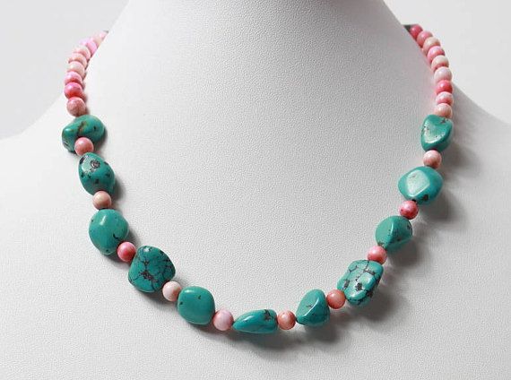 Queen Conch Shell, Turquoise Jewelry Necklace, Vintage Turquoise Jewelry, Authentic Turquoise Jewelry, Shell Beads Necklace, Extraordinary Jewelry, Angel Skin, Pink Angel, Turquoise Jewelry Native American