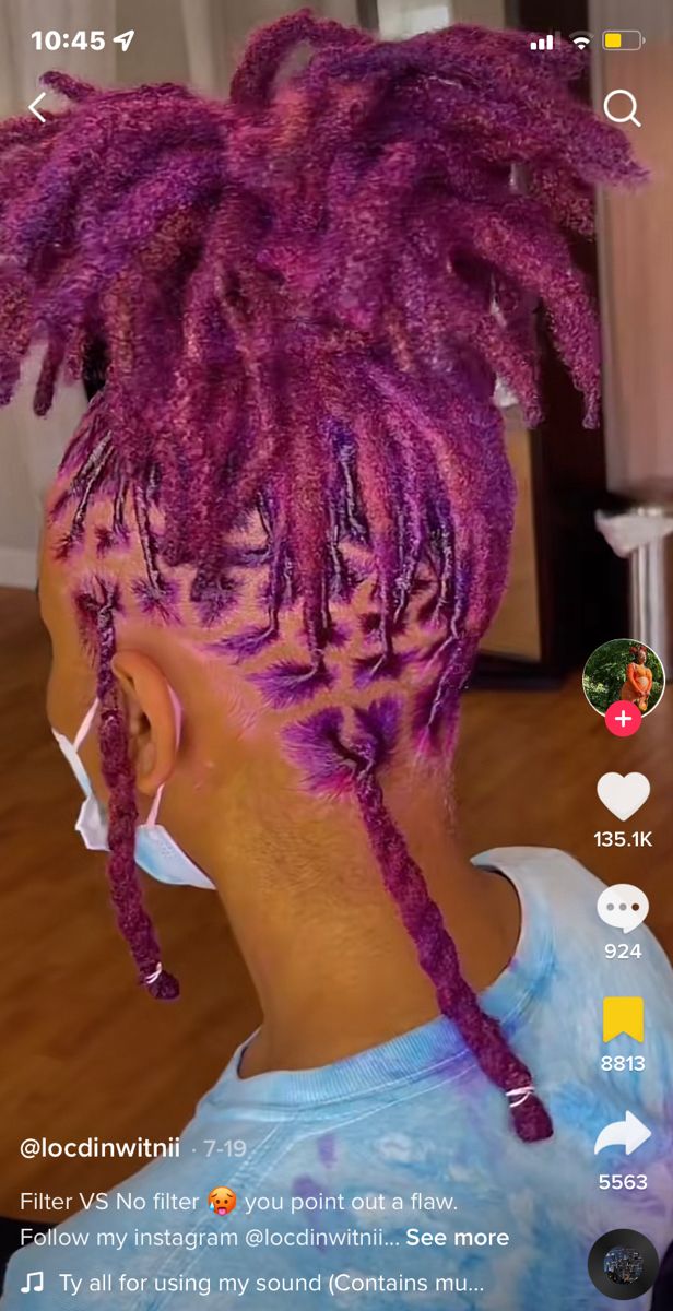 Dreads Styles For Women With Color, Unique Loc Hair Colors, Color Combos For Locs, Loc Hair Dye Ideas, Dyed Loc Inspiration, Dreads Color Ideas Locs For Women, Locs Color Combo, Loc Hair Colors, Colorful Locs Black Women