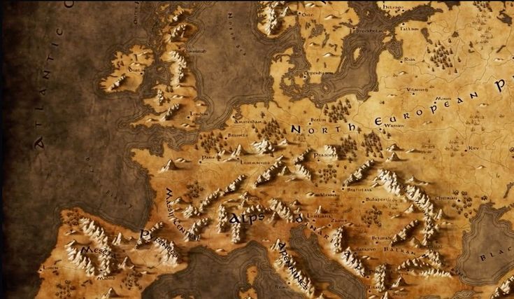 an old world map is shown with the name north celotre written on it