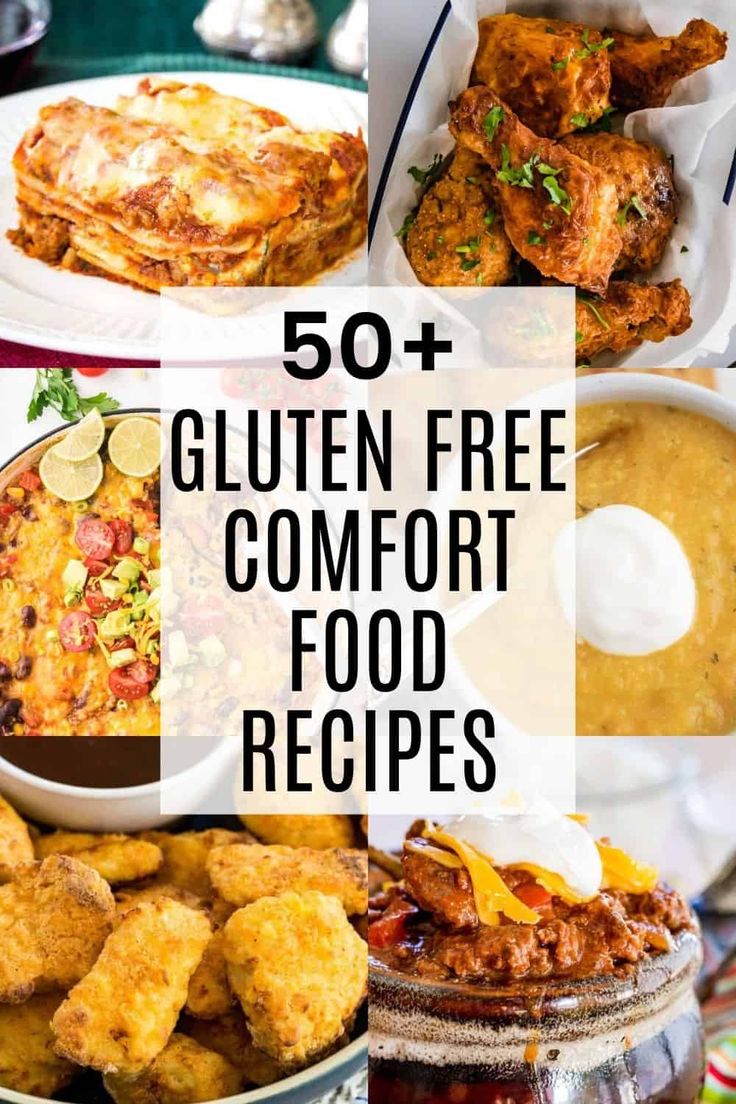 the top 50 gluten free comfort food recipes