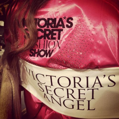 the victoria's secret angel show is on display