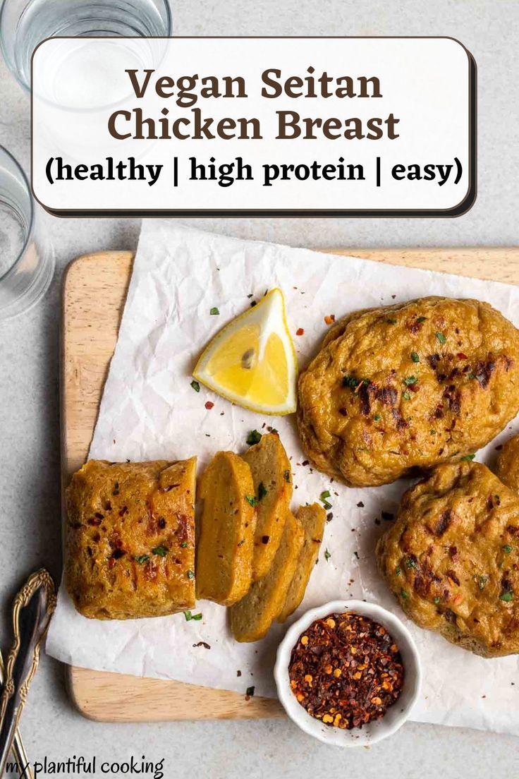 vegan protein chicken breast healthy high protein easy recipe