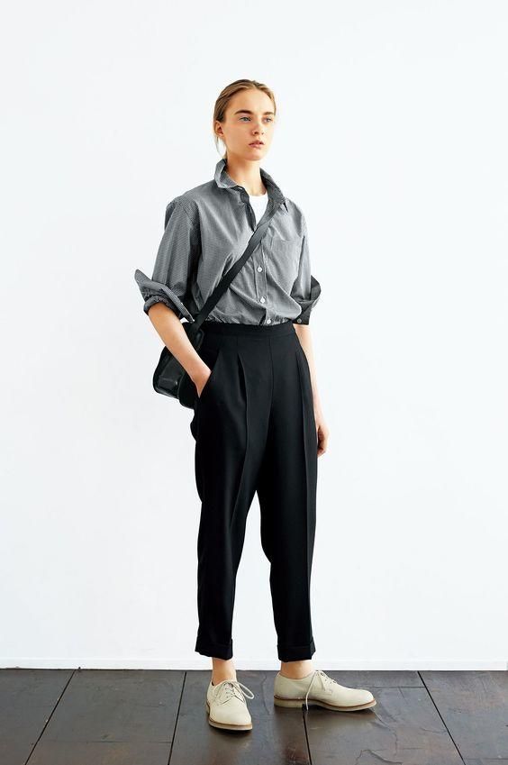 Queer Office Fashion, Enby Style, Androgynous Fashion Women, Nonbinary Fashion, Style Androgyne, Queer Style, Androgynous Women, Lesbian Outfits, Minimalist Moda