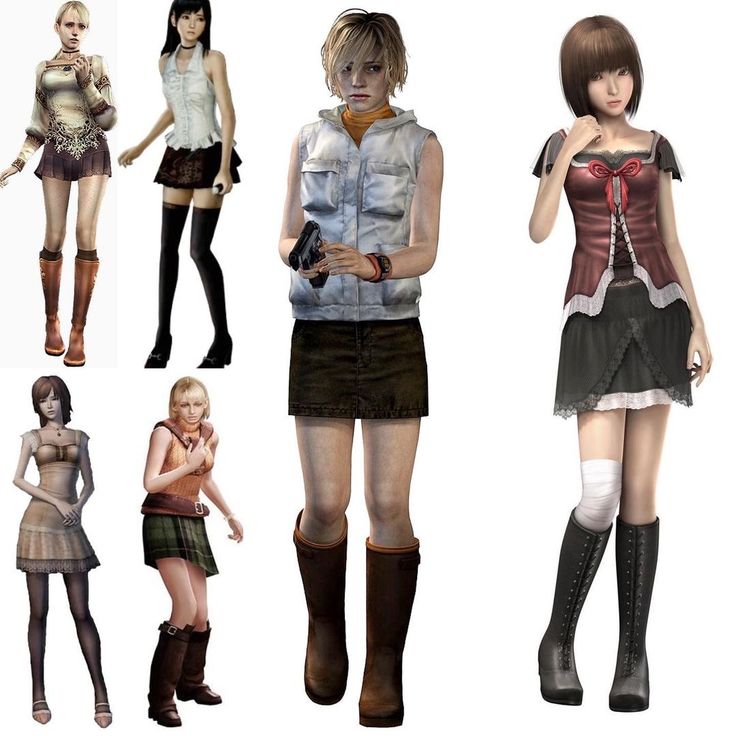 Horror Game Protagonist, Video Game Outfits, Game Protagonist, Japanese Horror, 일본 패션, Fatal Frame, Horror Video Games, Retro Horror, Female Protagonist