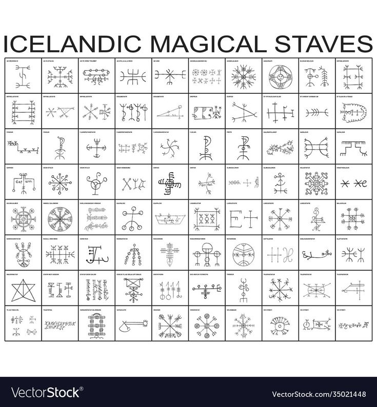 a game board with the words iceland magic stakess on it and symbols in black