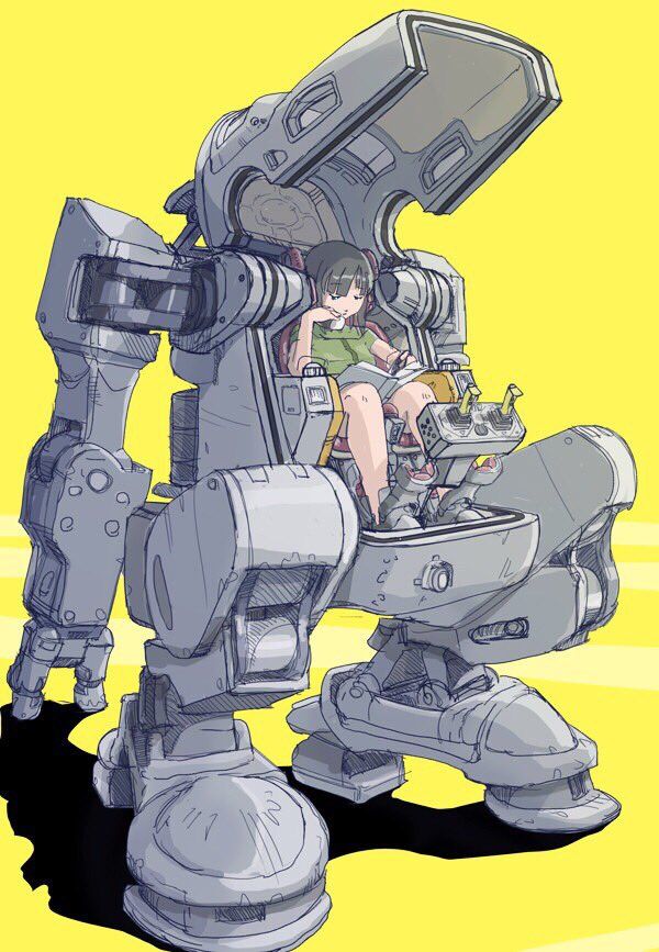 Simple Mech Design, Mech Suit Concept Art, Mech Design, Mech Suit, Cool Robots, Arte Robot, Arte Cyberpunk, Power Armor, Mecha Anime