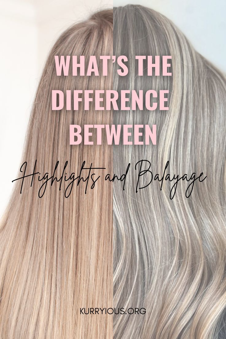 an explanation from a hairstylist #HAIRCOLOR #BALAYAGE #BLONDEHAIR #hairhighlights Lighten Brown Hair Balayage, What Is Bayalage, Balayage Hair Blonde Vs Highlights, Difference Between Highlights & Balayage, Full Foil Vs Balayage, Hair Biolage Color, Bayalage Blonde Vs Highlights, Full Highlights Vs Balayage, What Is A Balayage