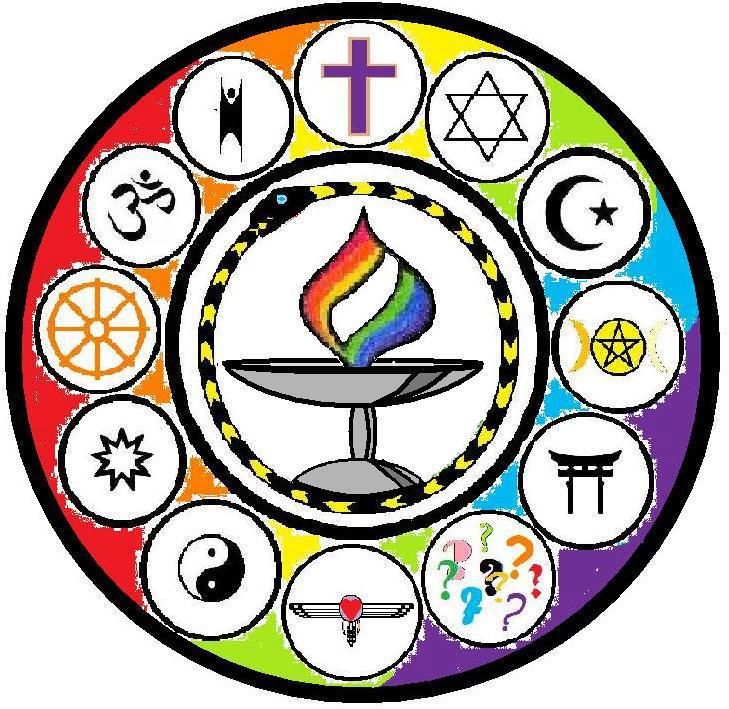 the seven chakras are arranged in a circle with different symbols around them and on top of each other